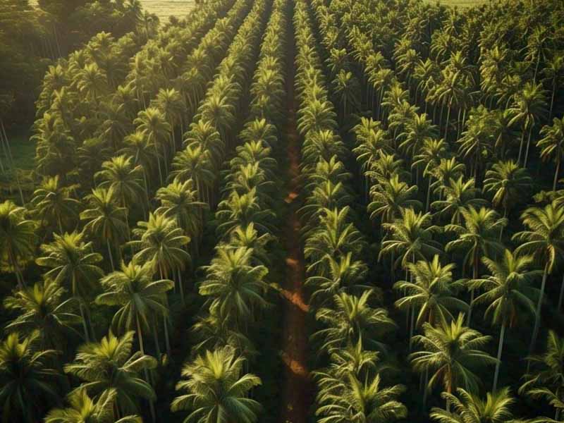 Oil palm plantation